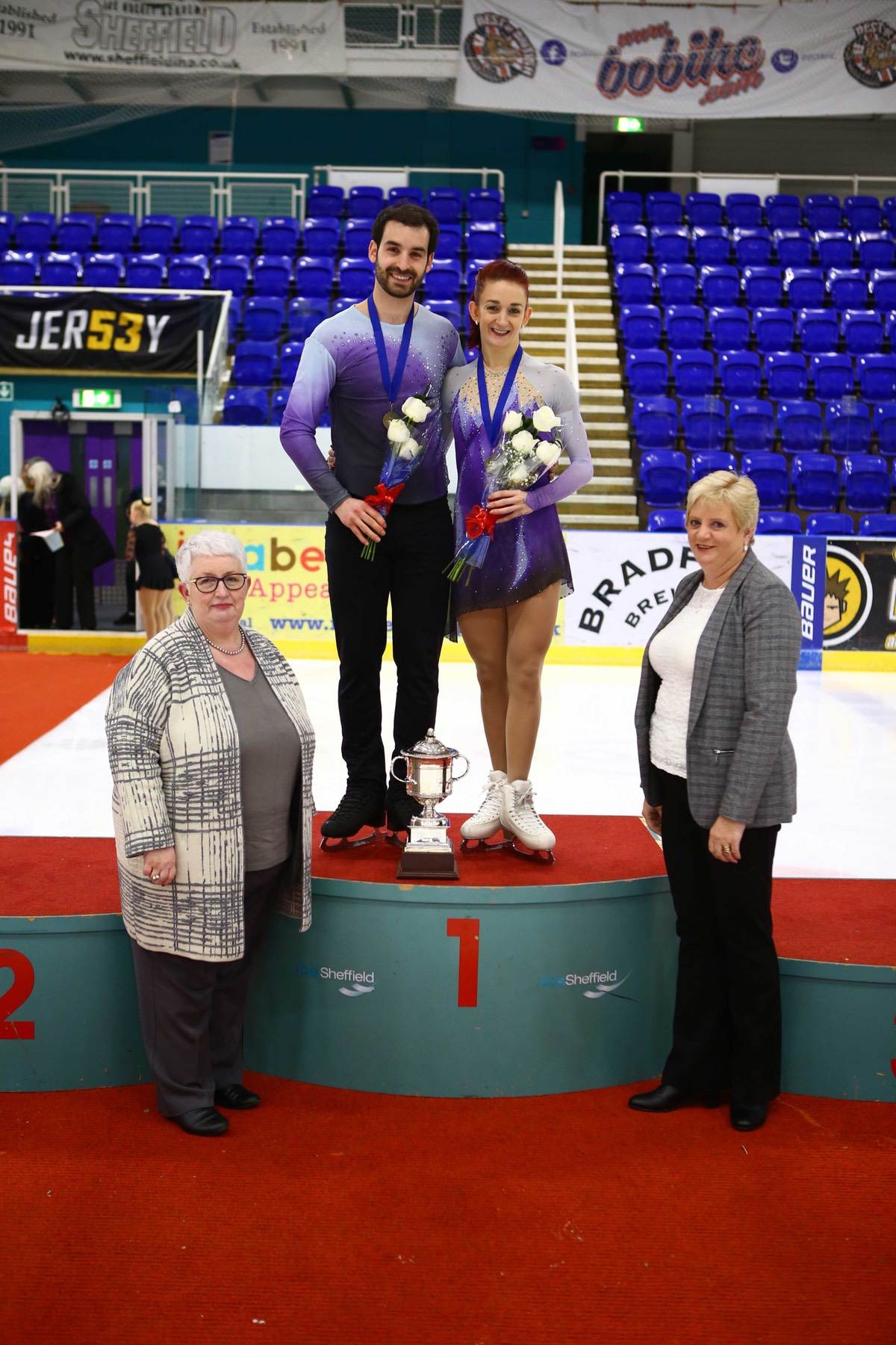 ISS Coventry - Zoe and Chris, British Champions - Pairs