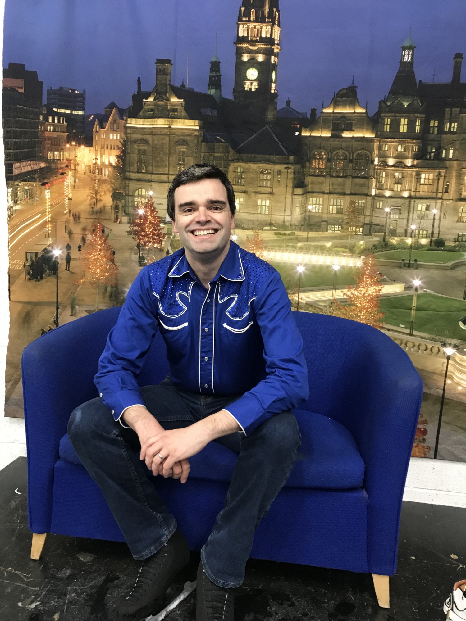 Mark Warner from ISS Coventry who is bronze men’s national champion and he also won the artistic competition.