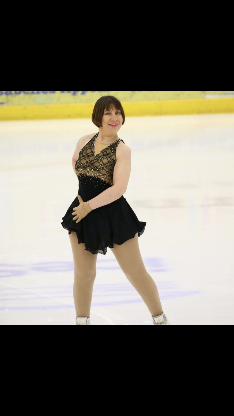 Jo Meaton from ISS Coventry who completed her first ever major event competing in the artistic for experience to compete in the British next year.